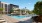 Resort-style swimming pool