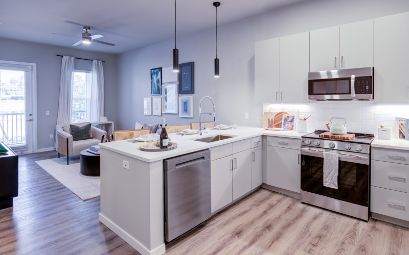 Kitchen to Living Room