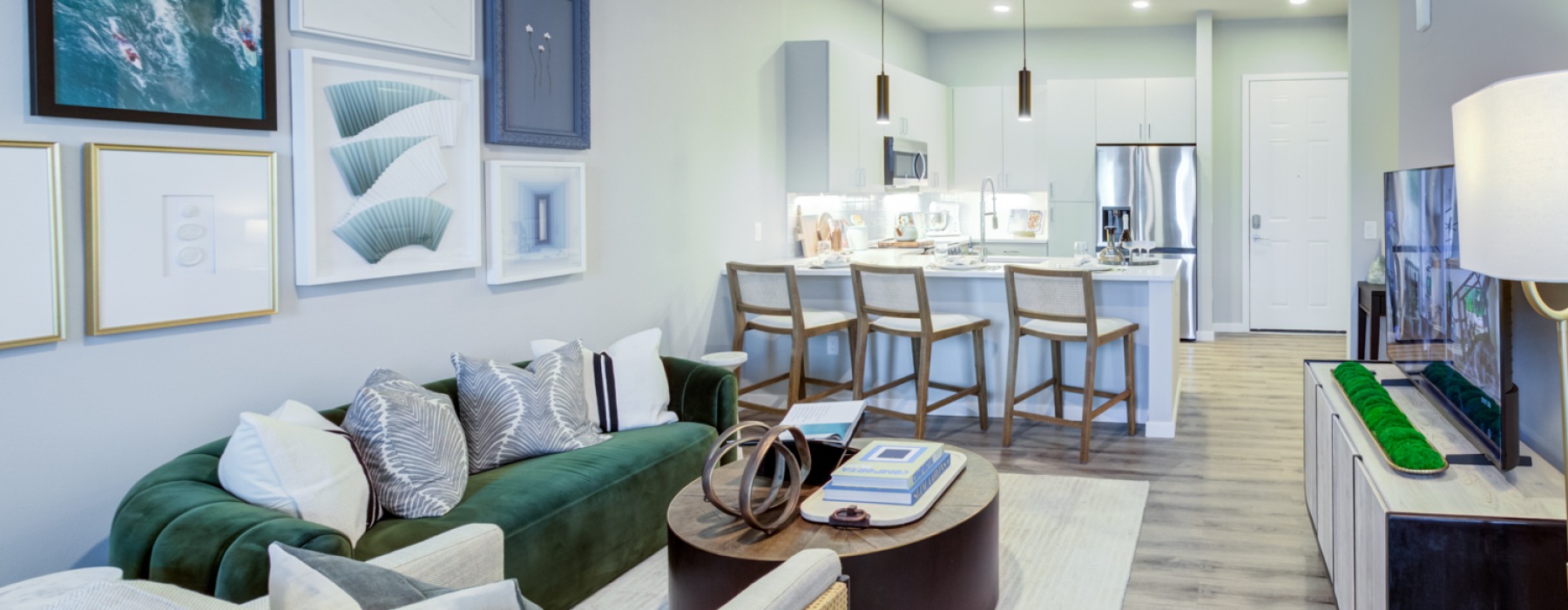 Living Room to Kitchen